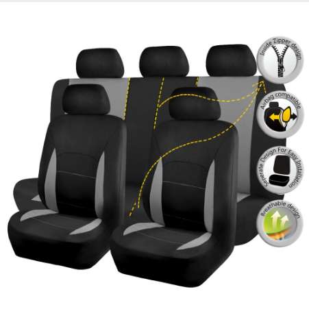 FtyingBanner 11PCS Full Set Car Seat Cover Universal Automobiles Seat Covers For Car Lada Granta Toyota Nissan
FtyingBanner 11PCS Full Set Car Seat Cover Universal Automobiles Seat Covers For Car Lada Granta Toyota Nissan