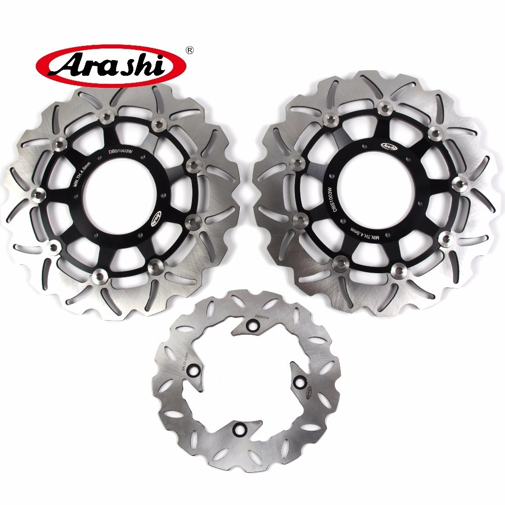 Arashi For Honda CBR600F 2001 - 2007 Front Rear Brake Disk Disc Rotor Kits CBR 600 F CBR600 2002 2003 2004 2005 2006
Arashi For Honda CBR600F 2001 - 2007 Front Rear Brake Disk Disc Rotor Kits CBR 600 F CBR600 2002 2003 2004 2005 2006