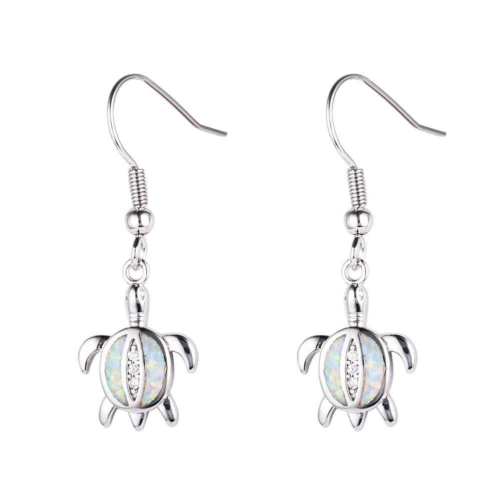 S925 Sterling Silver Earrings White Opal Three White Crystal Turtle Earrings For Woman Gemstones Party Gift
S925 Sterling Silver Earrings White Opal Three White Crystal Turtle Earrings For Woman Gemstones Party Gift
