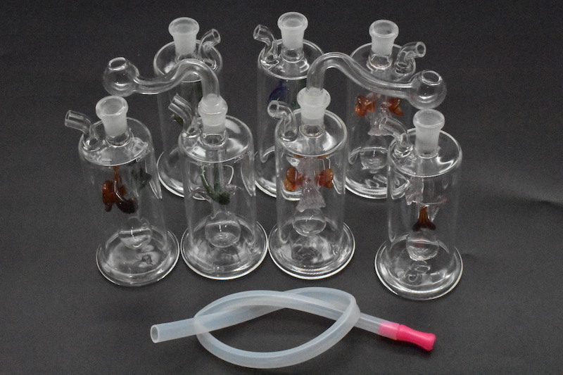 Colorful New design Glass Bongs Oil Rigs Water Bongs 10mm Joint Sailing Boat Dab Rig Mini Sailboat Bubbler Perc tobacco pipe with Hose
Colorful New design Glass Bongs Oil Rigs Water Bongs 10mm Joint Sailing Boat Dab Rig Mini Sailboat Bubbler Perc tobacco pipe with Hose