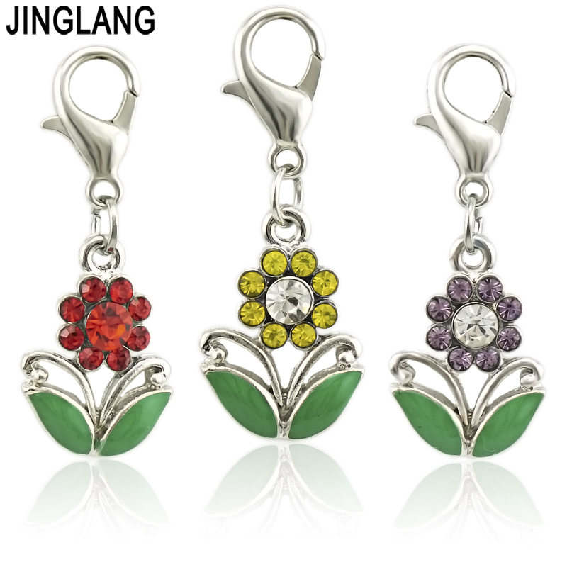 JINGLANG High Quality Fashion Enamels Charms Gift Flowers Alloy Pendant Bracelet Necklace Jewelry Accessories DIY Craft, Bronze;silver
JINGLANG High Quality Fashion Enamels Charms Gift Flowers Alloy Pendant Bracelet Necklace Jewelry Accessories DIY Craft, Bronze;silver