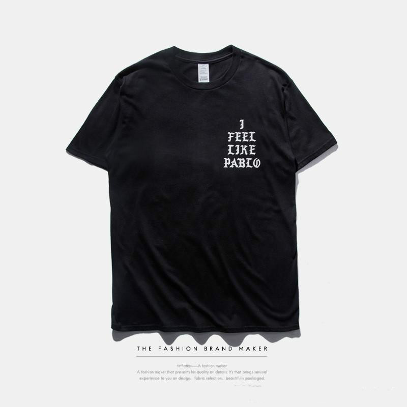Mens T Shirt SEASON 3 i feel like pablo Tee short Sleeve O-neck T-Shirt Kanye West Letter Print Sportwear, White;black
Mens T Shirt SEASON 3 i feel like pablo Tee short Sleeve O-neck T-Shirt Kanye West Letter Print Sportwear, White;black