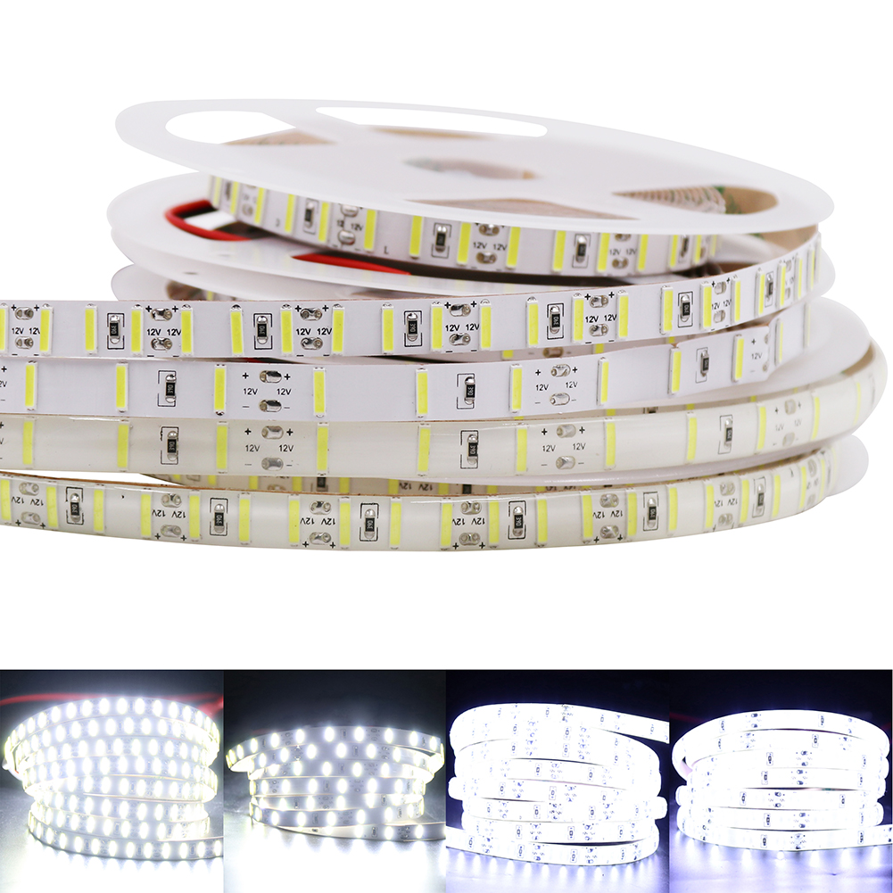 LED Strip light 5M 8520 SMD DC 12V 120LEDs/M waterproof IP65 IP33 Flexible Ribbon String LED lamp lights Night Decor от DHgate WW