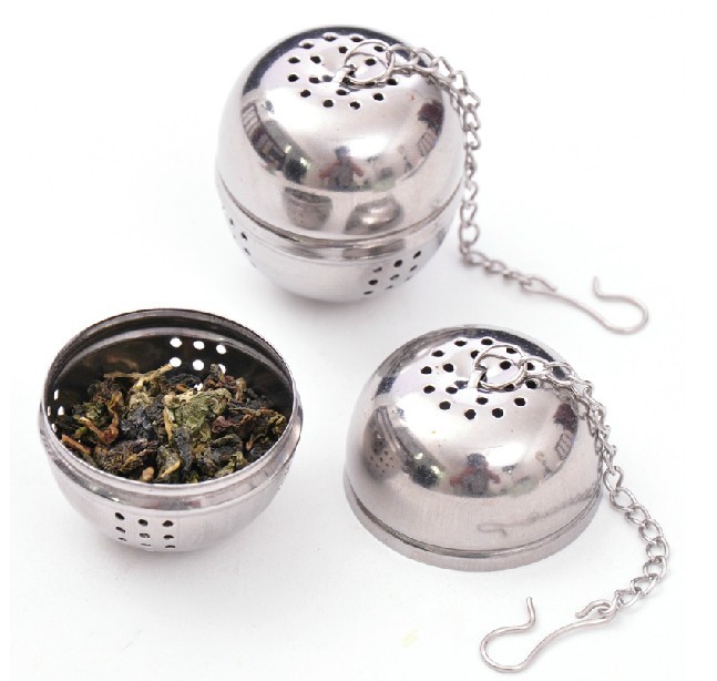 Made in China 304 Stainless Steel Tea Ball Infuser, Bulk Price Round Metal Tea Infuser on Promotion
Made in China 304 Stainless Steel Tea Ball Infuser, Bulk Price Round Metal Tea Infuser on Promotion