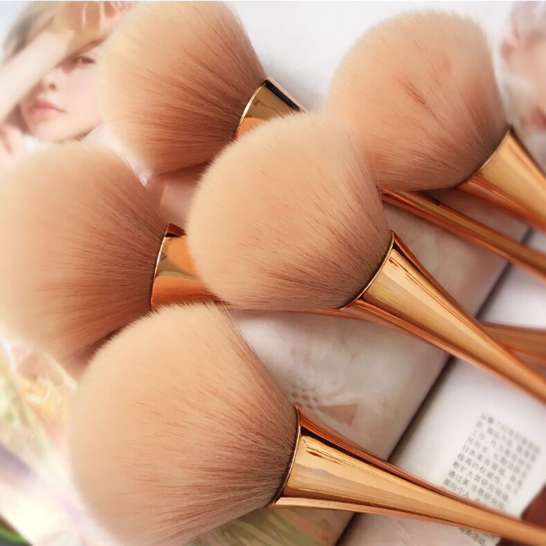 10pcs blusher brush Small pretty waist Cosmetic brush Goblet extra-large size Make up brush free shipping