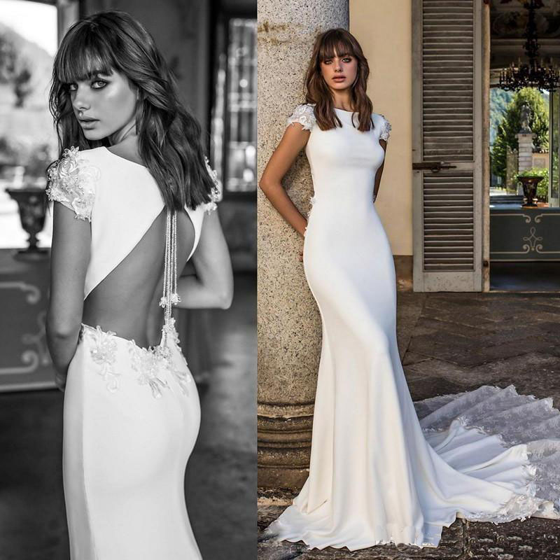 Vestido De Novia Wedding Dresses Backless Lace Long Train Mermaid Beach Wedding Gowns Western Country Bridal Wedding Dress, Same as image
Vestido De Novia Wedding Dresses Backless Lace Long Train Mermaid Beach Wedding Gowns Western Country Bridal Wedding Dress, Same as image