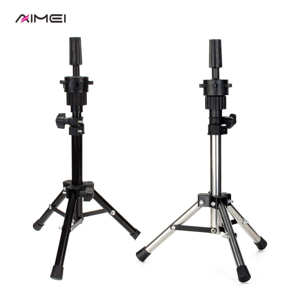 AIMEI Adjustable Wig Tripod Stand Hair Mannequin Training Head Holder Mini Hairdressing Clamp Hair Wig Stand Holder for Cut
AIMEI Adjustable Wig Tripod Stand Hair Mannequin Training Head Holder Mini Hairdressing Clamp Hair Wig Stand Holder for Cut