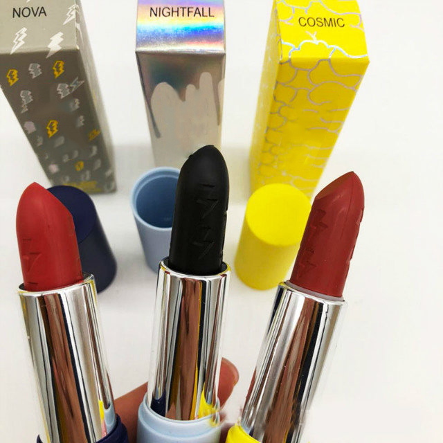 New Lipsticks Lip Cream Weather Collection Flash Glitter Gloss 3 Colors Lips Lipstick Moisturizing Free Ship, Mixed color
New Lipsticks Lip Cream Weather Collection Flash Glitter Gloss 3 Colors Lips Lipstick Moisturizing Free Ship, Mixed color