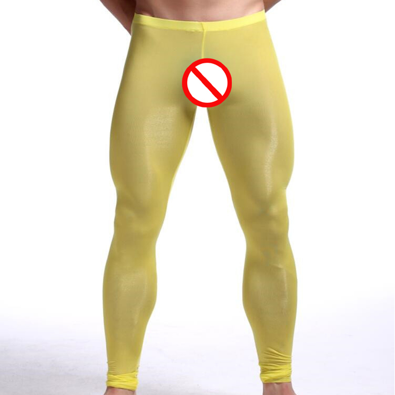New Sexy Men's Underwear Clothing Transparent Zentai Leggings Ballet Silk long johns Costumes Nylon Spandex for Super stretch milk silk DHL, Yellow
New Sexy Men's Underwear Clothing Transparent Zentai Leggings Ballet Silk long johns Costumes Nylon Spandex for Super stretch milk silk DHL, Yellow