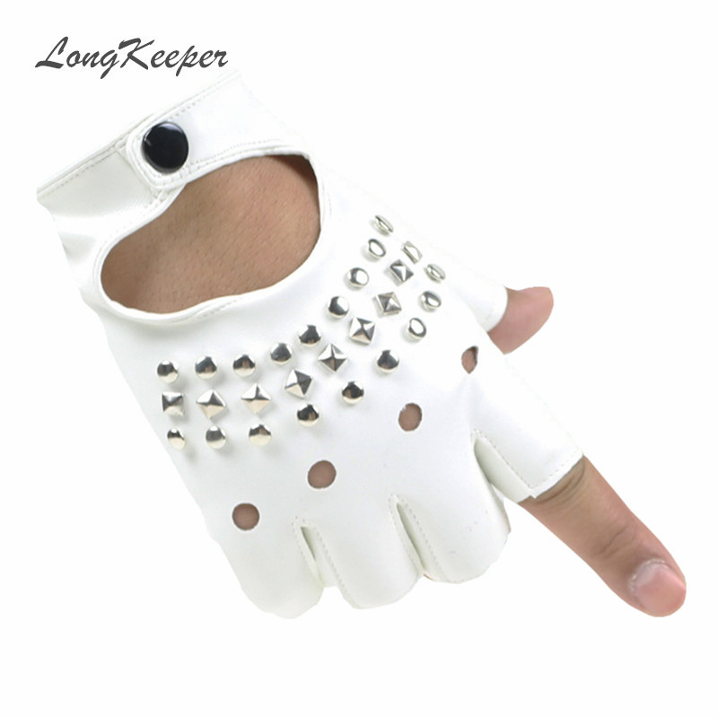 LongKeeper 2017 Ladies Gloves Fingerless Women Sexy Gloves Wrist Half Finger Leather Glove Revits Mittens for Dancing Party S113, Blue;gray
LongKeeper 2017 Ladies Gloves Fingerless Women Sexy Gloves Wrist Half Finger Leather Glove Revits Mittens for Dancing Party S113, Blue;gray