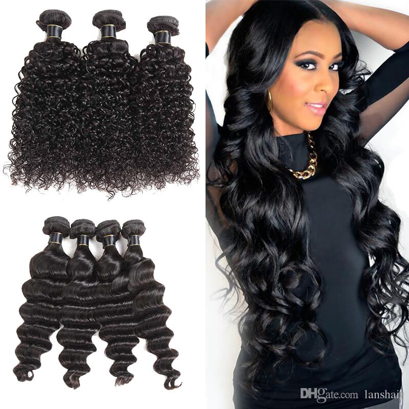 8A Brazilian Loose Deep Human Hair Weaves 3 Bundles 100% Unprocessed Virgin Remy Human Hair Weaves Extensions Natural Black
8A Brazilian Loose Deep Human Hair Weaves 3 Bundles 100% Unprocessed Virgin Remy Human Hair Weaves Extensions Natural Black