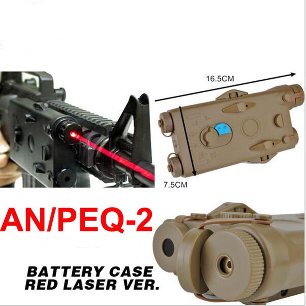 Tactical Scope Mounts & Accessories Flashlight AN Peq PEQ-2 Battery Case Red Laser No Function PEQ2 Box Outdoor Gear
Tactical Scope Mounts & Accessories Flashlight AN Peq PEQ-2 Battery Case Red Laser No Function PEQ2 Box Outdoor Gear