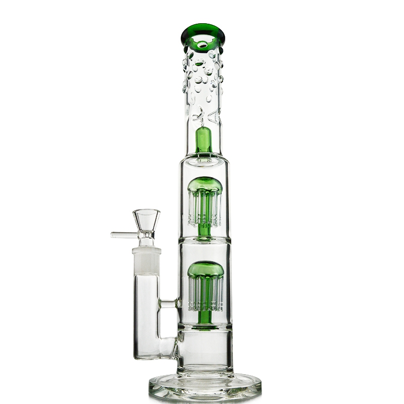 15 Inch Big Bong Green Blue Glass Bubbler Water Pipes Double 8-Arms Tree Perc Dab Rig Oil Rigs Percolator Straight Tube Bong WP332
15 Inch Big Bong Green Blue Glass Bubbler Water Pipes Double 8-Arms Tree Perc Dab Rig Oil Rigs Percolator Straight Tube Bong WP332