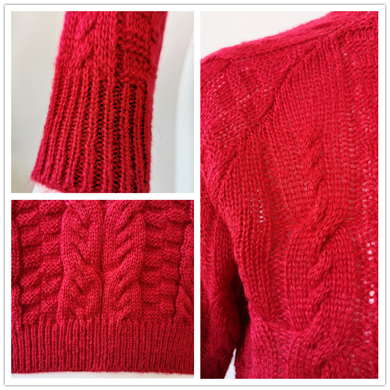 Miyahouse Simple Style Turtleneck Collar Knitted Women Sweaters Cotton Loose Spring Pullovers Sweaters For Female Solid Color