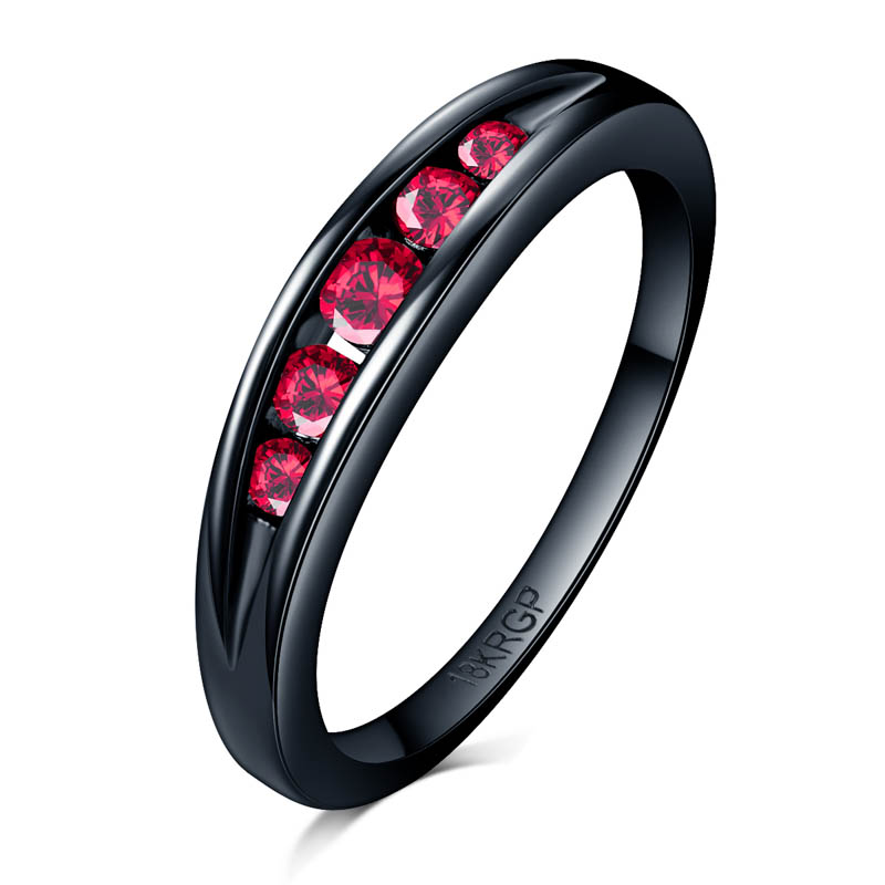 simple never fading black gold filled Light red Clear CZ stone Finger Ring Women Wedding tail Ring forever love
simple never fading black gold filled Light red Clear CZ stone Finger Ring Women Wedding tail Ring forever love