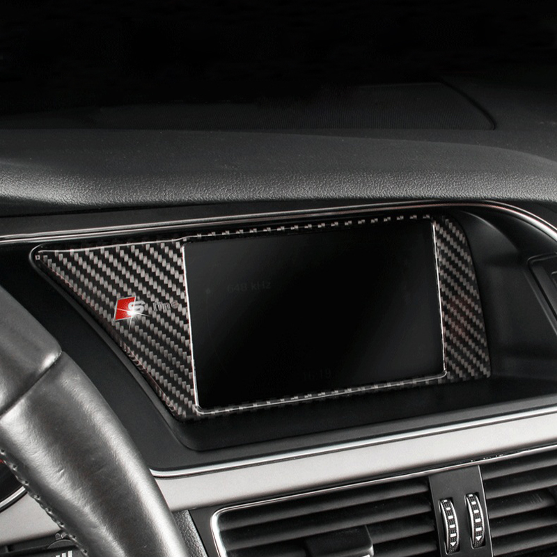 Carbon Fiber Car Inner Console GPS Navigation NBT Screen Frame Cover Trim Auto Accessories For Audi A4 B8 A5 09-16 Car styling
Carbon Fiber Car Inner Console GPS Navigation NBT Screen Frame Cover Trim Auto Accessories For Audi A4 B8 A5 09-16 Car styling