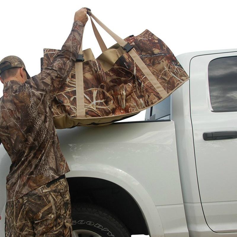 12 Slot Duck Decoy Bag with Padded Adjustable Shoulder Strap Slotted Decoy carriers for Outdoor Hunting Outdoor huntingbagspack Hunting