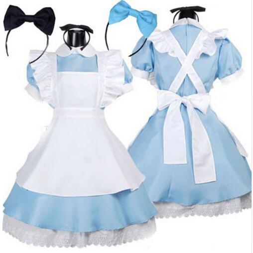 Halloween Women Adult Anime Alice In Wonderland Blue Party Dress Alice Dream Women Sissy Maid Lolita Cosplay Costume
Halloween Women Adult Anime Alice In Wonderland Blue Party Dress Alice Dream Women Sissy Maid Lolita Cosplay Costume