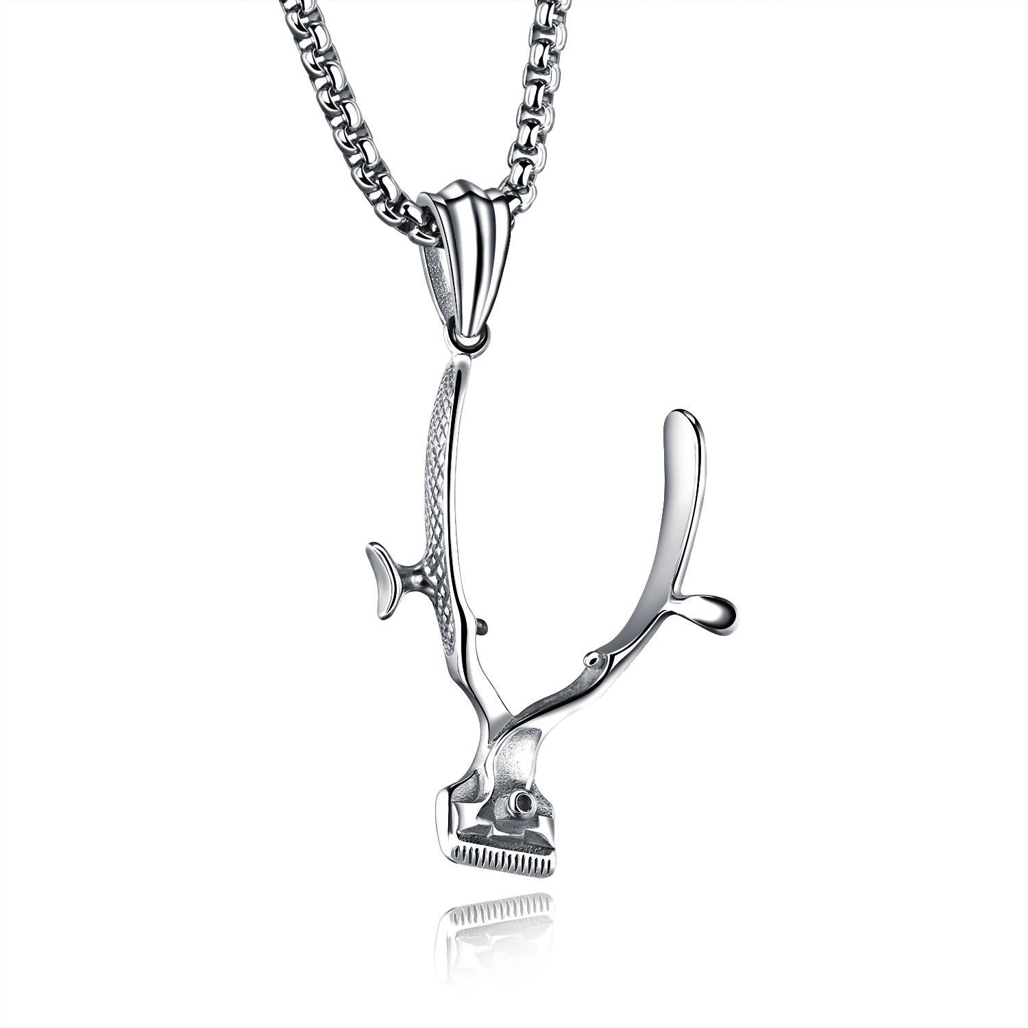 Old Fashion Manual Clipper Haircut Stainless Steel Hand Push Hair Trimmer Pendant Necklace
Old Fashion Manual Clipper Haircut Stainless Steel Hand Push Hair Trimmer Pendant Necklace