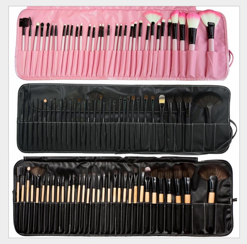 Brand Professional Makeup Brushes Set 32pcs Portable Full Cosmetic Make up Brushes Tool Foundation Eyeshadow Lip brush with Bag free ship
Brand Professional Makeup Brushes Set 32pcs Portable Full Cosmetic Make up Brushes Tool Foundation Eyeshadow Lip brush with Bag free ship