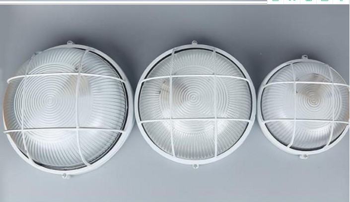 Thicken aluminum explosion-proof lamp moisture-proof lamp waterproof lampshade bathroom wall bathroom outdoor wall lamp
