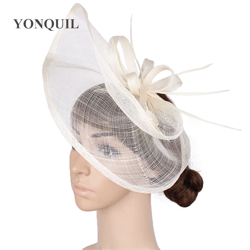 Classic wedding sinamay elegant ladies feather fascinators hats race birthday headpiece wedding headwear bridal millynery bar hat SYF284
Classic wedding sinamay elegant ladies feather fascinators hats race birthday headpiece wedding headwear bridal millynery bar hat SYF284