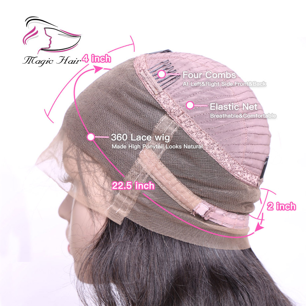 360 Full Lace Human Hair Wigs For Black Women Kinky Curly Brazilian Malaysian Peruvian Hair 130% Density Pre Plucked