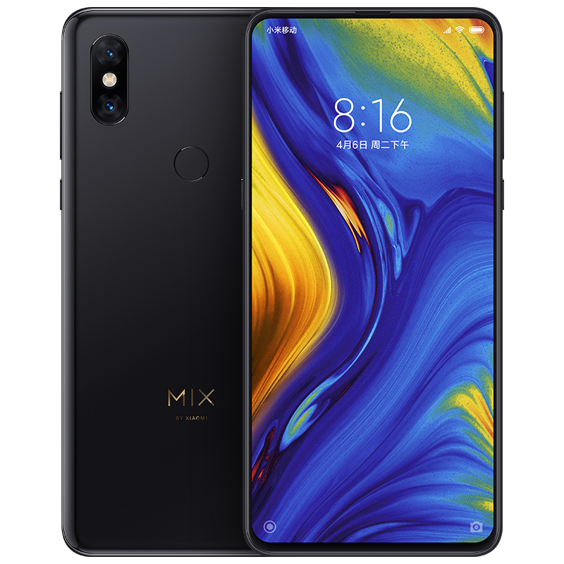 Original Xiaomi Mi Mix 3 4G LTE Slide Cell Phone 8GB RAM 128GB 256GB ROM Snapdragon 845 Octa Core Android 6.39" Full Screen 24.0MP AI NFC Fingerp