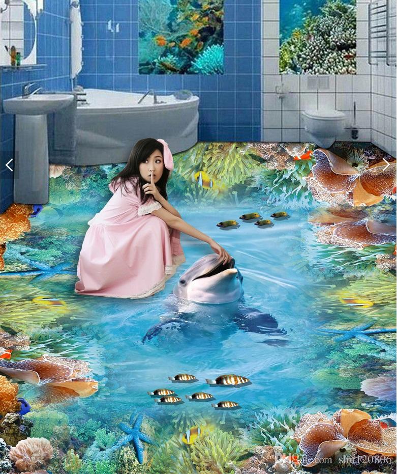3d pvc flooring custom photo Waterproof floor Dolphin Coral Fish living room washable wallpaper 3d wall murals wallpaper for walls 3 d, Sky blue
3d pvc flooring custom photo Waterproof floor Dolphin Coral Fish living room washable wallpaper 3d wall murals wallpaper for walls 3 d, Sky blue