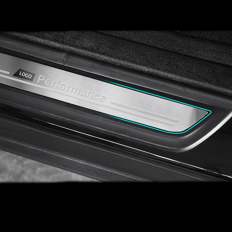 Accessories Door Sill Scuff Plate Guards Car Door Sills Protector cover strips Stickers For BMW F10 F20 F30 F34 F36 F45 E70 E71 F25 F15 F16 E90 X3 X5 