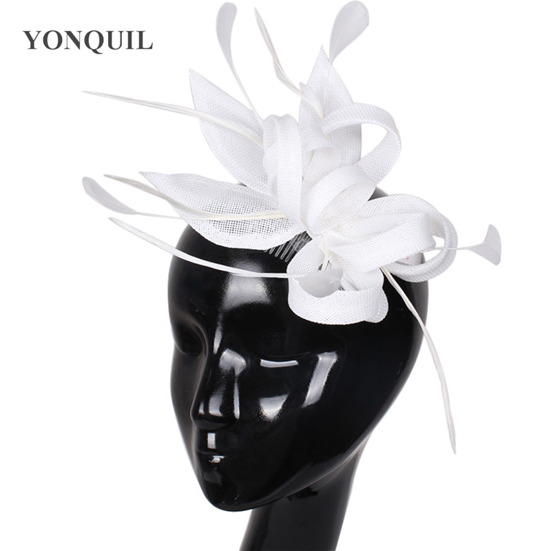 White color women party DIY hair accessories with feather fashion headpiece decoration cute headband bridal wedding headwear fascinator base
White color women party DIY hair accessories with feather fashion headpiece decoration cute headband bridal wedding headwear fascinator base