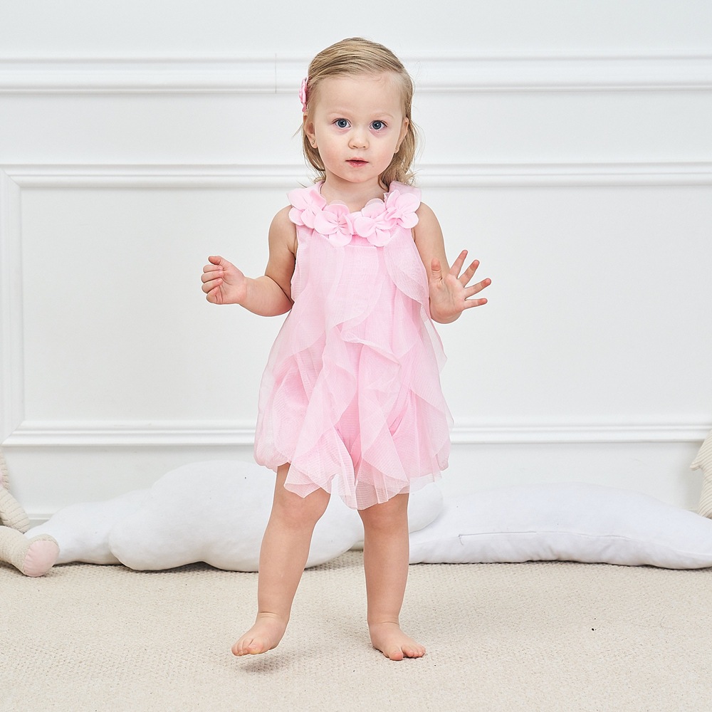 Summer Infant Clothing Toddler Baby Romper Dress Full Month Year Baby Girls Princess Birthday Dresses Jumpsuits Baby Clothing 0-24 M, Pink
Summer Infant Clothing Toddler Baby Romper Dress Full Month Year Baby Girls Princess Birthday Dresses Jumpsuits Baby Clothing 0-24 M, Pink