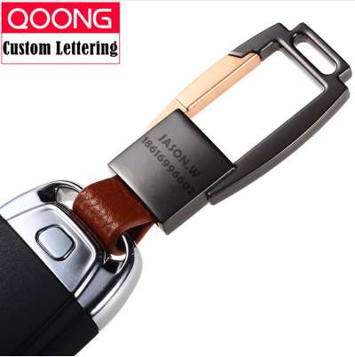 QOONG 2018 High-Grade Alloy Genuine Leather Men Keychain Bag Pendant Elegant Business Car Key Chain Ring Holder Jewelry Y58
QOONG 2018 High-Grade Alloy Genuine Leather Men Keychain Bag Pendant Elegant Business Car Key Chain Ring Holder Jewelry Y58