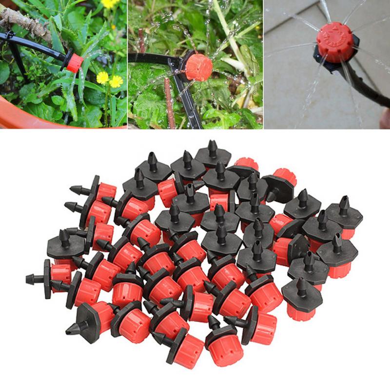 50Pcs/Lot Gardening Dripper Irrigation Emitter Misting Spray Head Micro Flow Sprinkler Head Garden Accessories, As pic
50Pcs/Lot Gardening Dripper Irrigation Emitter Misting Spray Head Micro Flow Sprinkler Head Garden Accessories, As pic