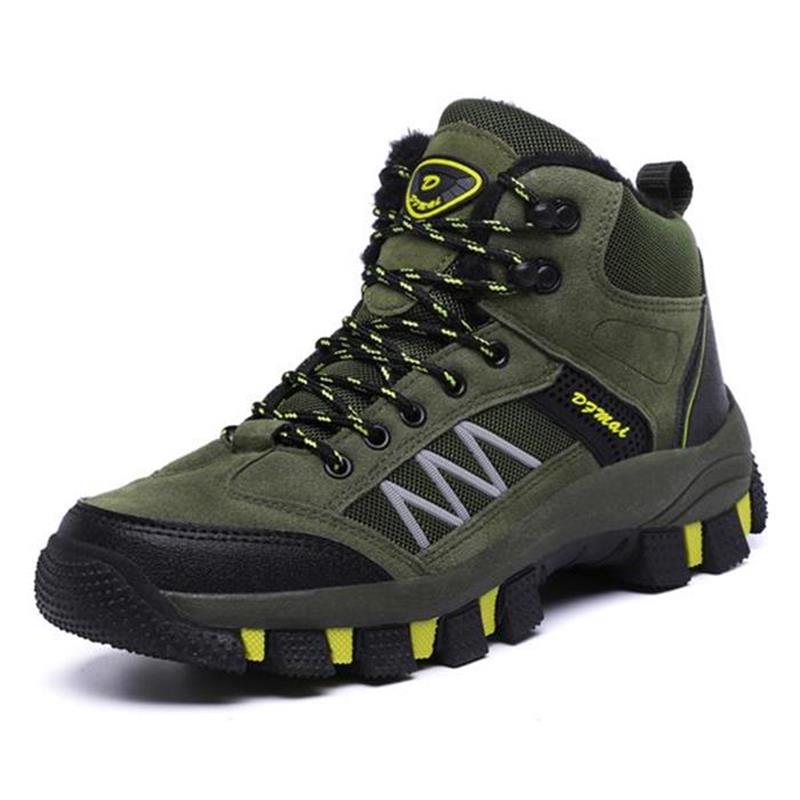 Hiking Shoes Anti-skid Men Outdoor Hiking Trekking Shoes Breathable Climbing Shoes Men Sneakers Wear Resistant Boots
