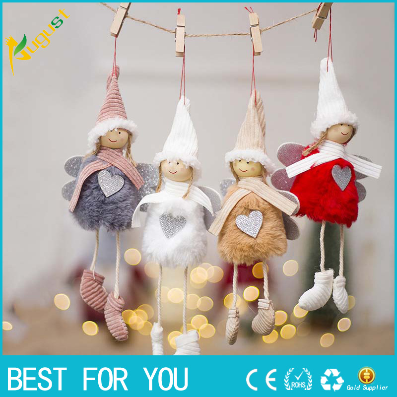 New Cute Angel Plush Doll Christmas Decoration Pendant Creative Christmas Tree Ornaments Christmas Decoration For Home Navidad
New Cute Angel Plush Doll Christmas Decoration Pendant Creative Christmas Tree Ornaments Christmas Decoration For Home Navidad