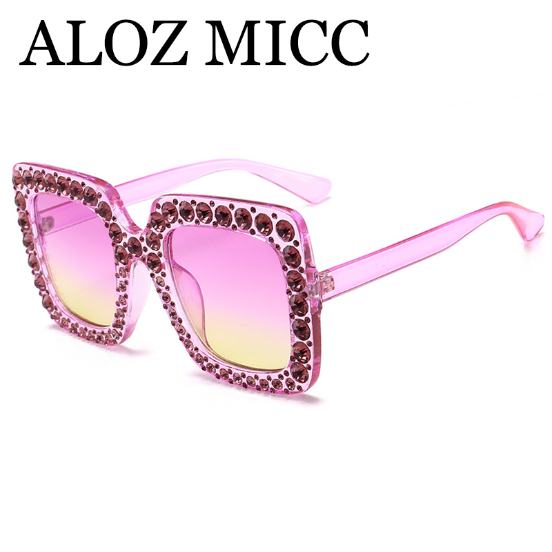 Luxury Crystal Decoration Oversize Frame Women Square Sunglasses Fashion Ladies Gradient Lens Glasses UV400 A475
Luxury Crystal Decoration Oversize Frame Women Square Sunglasses Fashion Ladies Gradient Lens Glasses UV400 A475