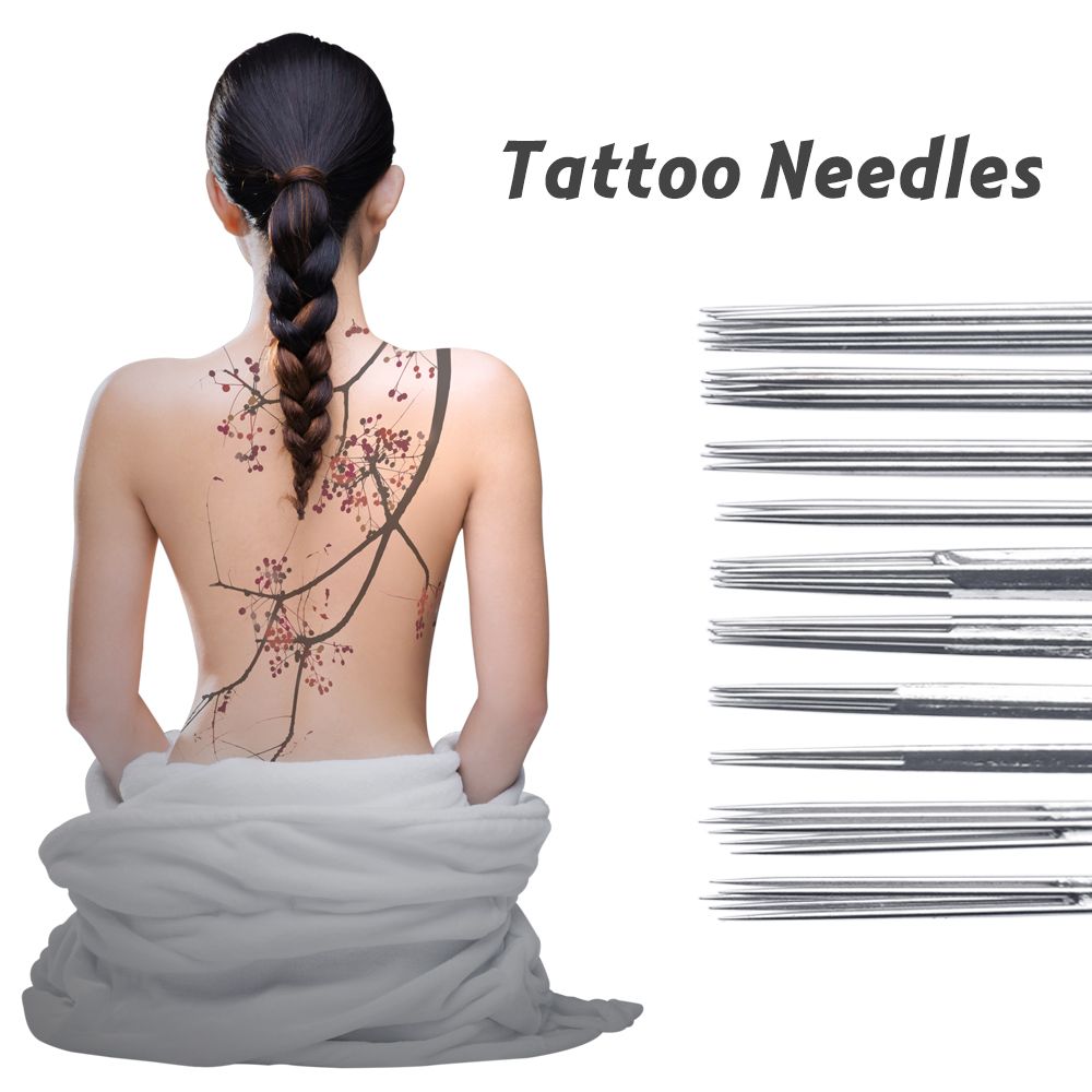 100PCS Disposable Sterile Tattoo Needles Assorted Mixed Sizes Made by 316 Stainless Steel For Tattoo Gun Kits Grip Tattoo Supplies
100PCS Disposable Sterile Tattoo Needles Assorted Mixed Sizes Made by 316 Stainless Steel For Tattoo Gun Kits Grip Tattoo Supplies
