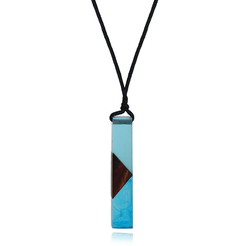 New Leather Rope Chain Long Necklace Handmade Vintage Resin Wood Bar Pendant Necklace For Women Men NZ
New Leather Rope Chain Long Necklace Handmade Vintage Resin Wood Bar Pendant Necklace For Women Men NZ