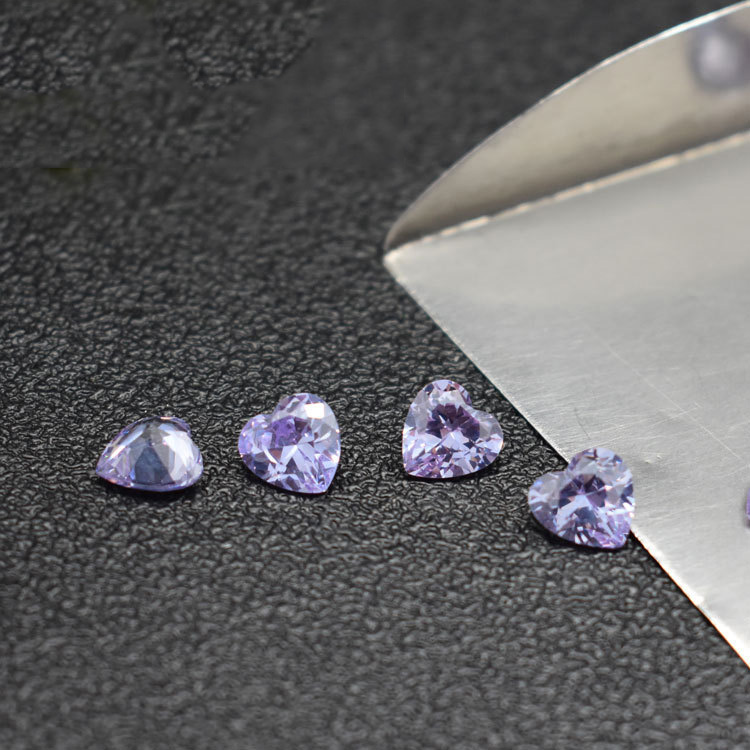 Factory Direct Heart Shape 3-8mm Lavender Cubic Zirconia Machine Cut Synthetic Loose Stones For Jewelry CZ Setting 500pcs/Lot Free Ship
Factory Direct Heart Shape 3-8mm Lavender Cubic Zirconia Machine Cut Synthetic Loose Stones For Jewelry CZ Setting 500pcs/Lot Free Ship