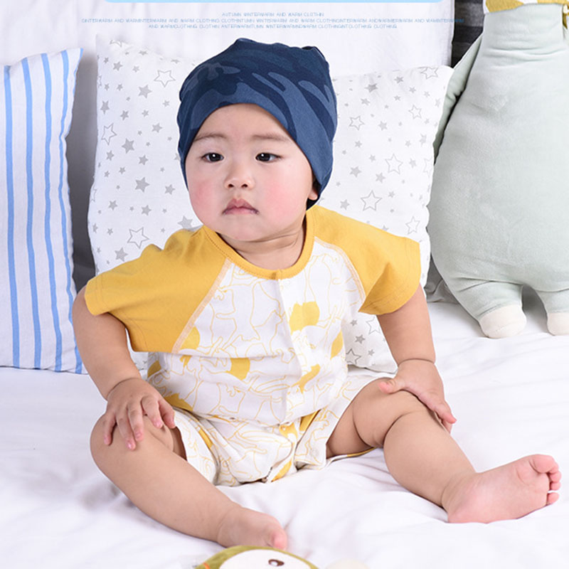 Summer Fashion Baby Rompers Cartoon Pattern Cotton Coverall Half-sleeved Rompers Casual Home Clothes Boys and Girls Onesies, Yellow
Summer Fashion Baby Rompers Cartoon Pattern Cotton Coverall Half-sleeved Rompers Casual Home Clothes Boys and Girls Onesies, Yellow