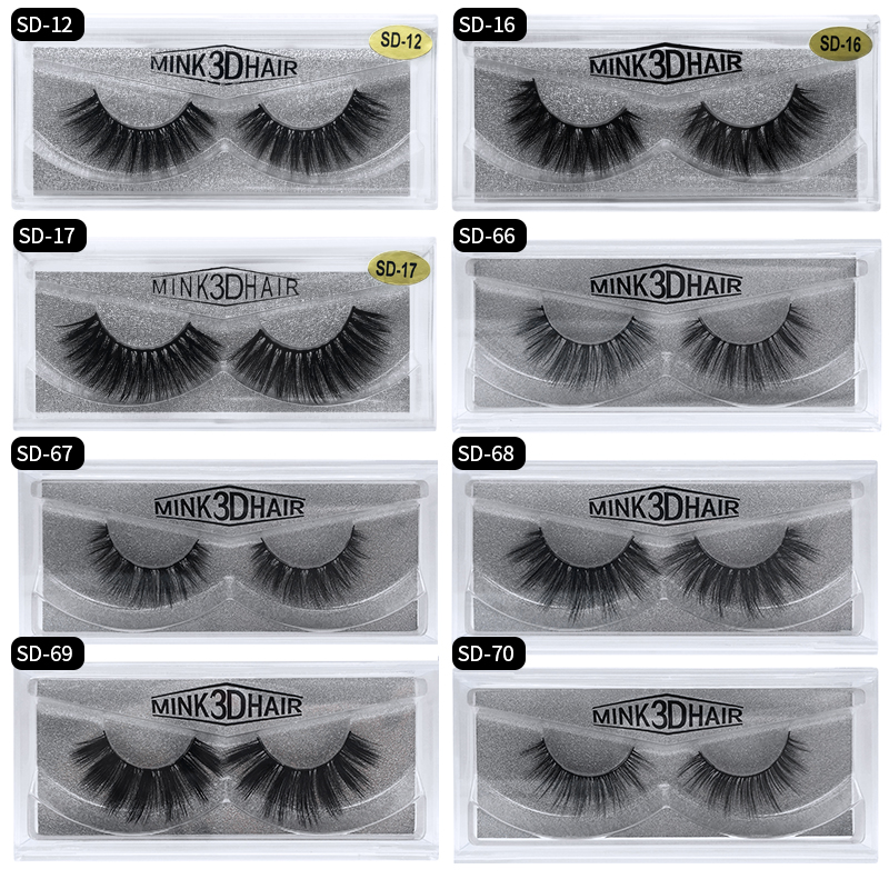 3D False Eyelashes Handmade Mink Hair Fake Lashes Makeup accessories 16 styles available drop shipping YL003
3D False Eyelashes Handmade Mink Hair Fake Lashes Makeup accessories 16 styles available drop shipping YL003