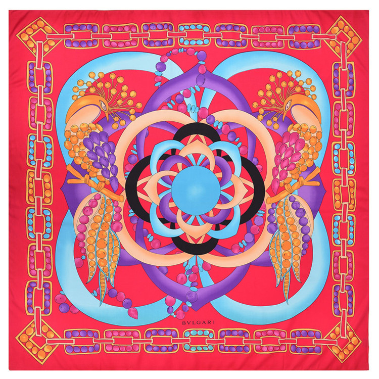 New Twill Silk Scarf Women Peacock Floral Printing Square Scarves Fashion Wrap Female Foulard Large Hijab Shawl Neckerchief 130*130CM
New Twill Silk Scarf Women Peacock Floral Printing Square Scarves Fashion Wrap Female Foulard Large Hijab Shawl Neckerchief 130*130CM