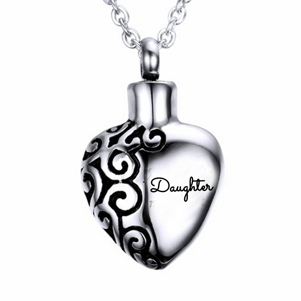 Wholesale individuality stainless steel peach heart daughter perfume bottles ashes memorial ashes funeral ashes jewelry necklace pendant
Wholesale individuality stainless steel peach heart daughter perfume bottles ashes memorial ashes funeral ashes jewelry necklace pendant