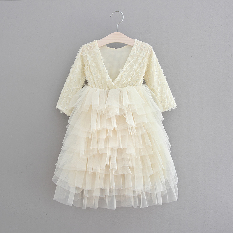 Spring and Summer Girls Dresses Children Long Sleeves 3D Flower Top Tulle Princess Dresses Fashion Kids Clothes, Pink
Spring and Summer Girls Dresses Children Long Sleeves 3D Flower Top Tulle Princess Dresses Fashion Kids Clothes, Pink