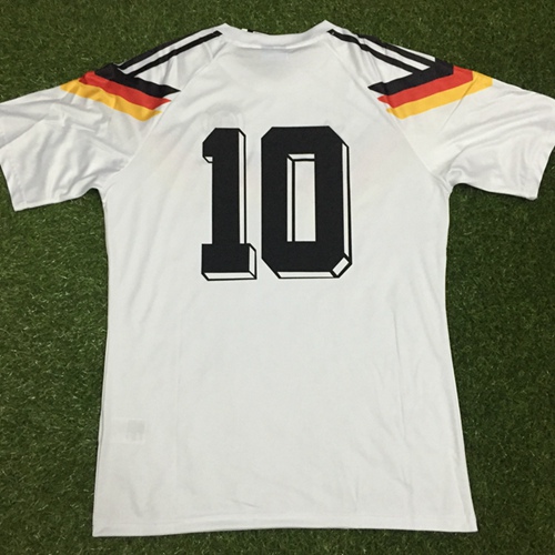 ALEMANIA 1990 retro soccer jerseys vintage classic Matthäus 10 Völler 9 Riedle 13 Klinsmann 18 Kohler 4 camisetas futbol jersey camisa football shirt maillot de foot 90, Away plain
ALEMANIA 1990 retro soccer jerseys vintage classic Matthäus 10 Völler 9 Riedle 13 Klinsmann 18 Kohler 4 camisetas futbol jersey camisa football shirt maillot de foot 90, Away plain