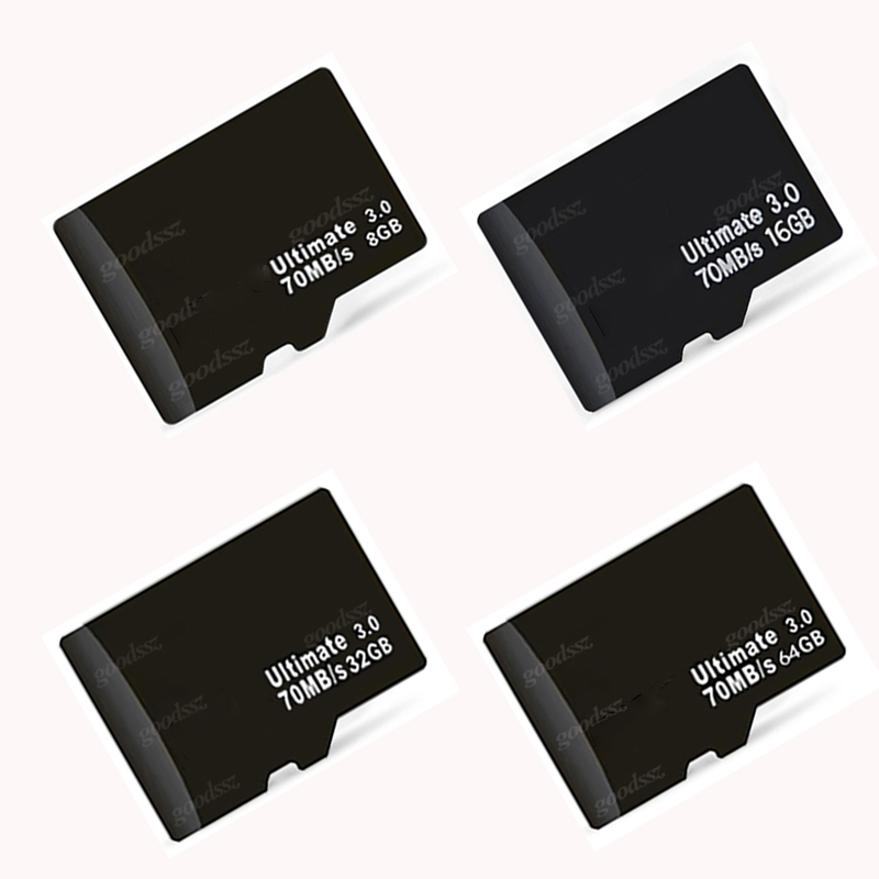 New 8GB 16GB 32GB 64GB 128GB Memory TF Card Class 10 Genuine Real Capacity Ultimate 3.0 70MB/S High Quality Pass H2test
New 8GB 16GB 32GB 64GB 128GB Memory TF Card Class 10 Genuine Real Capacity Ultimate 3.0 70MB/S High Quality Pass H2test