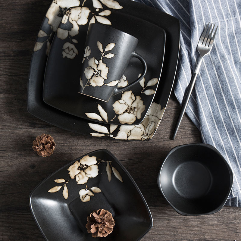 Japanese Ceramic Tableware Dinner Set Flower Printing Dinnerware Sets Kitchen Plate Dishes for Restaurant
Japanese Ceramic Tableware Dinner Set Flower Printing Dinnerware Sets Kitchen Plate Dishes for Restaurant