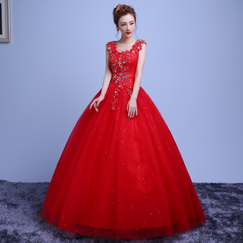 Custom Made New Style Sexy Pattern Applique White Vestido de Noiva Lace Shiny Crystal Beaded Breast Vintage Wedding Gown, Red
Custom Made New Style Sexy Pattern Applique White Vestido de Noiva Lace Shiny Crystal Beaded Breast Vintage Wedding Gown, Red