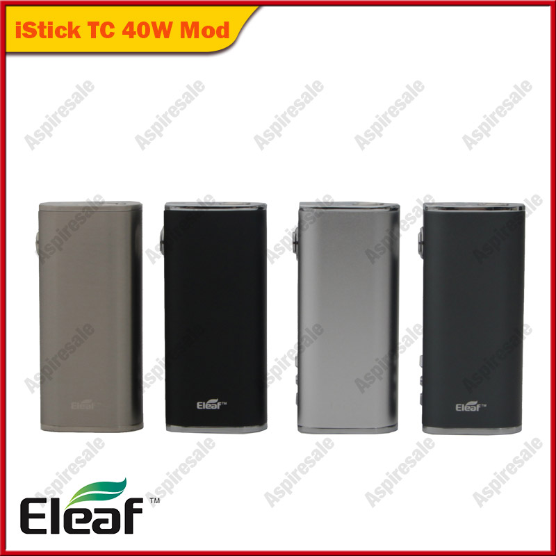Authentic Eleaf Istick TC 40W Box Mod Ismoka 40W 2600mah Display Mode Switchable Intelligent Temperature Control
Authentic Eleaf Istick TC 40W Box Mod Ismoka 40W 2600mah Display Mode Switchable Intelligent Temperature Control